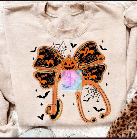 Halloween nurse sweatshirt