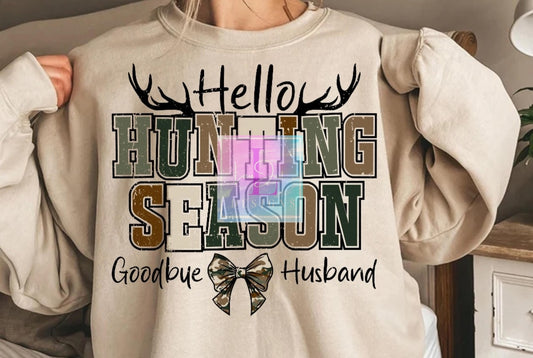 Hello hunting season
