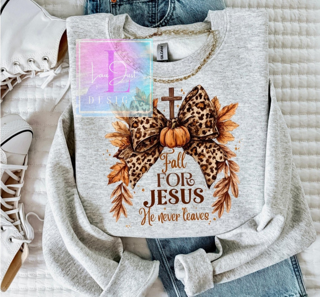 I fall for Jesus