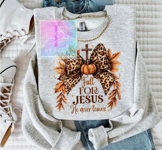 I fall for Jesus