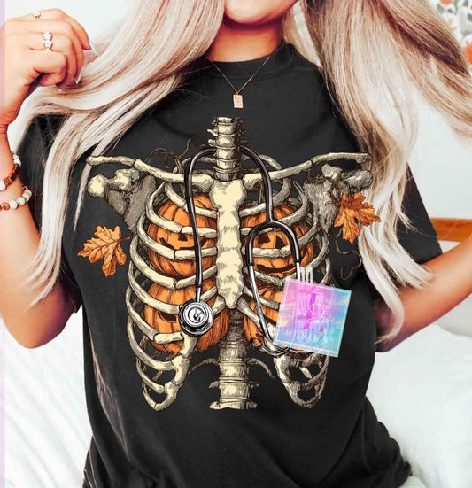 Skeleton nurse vibes